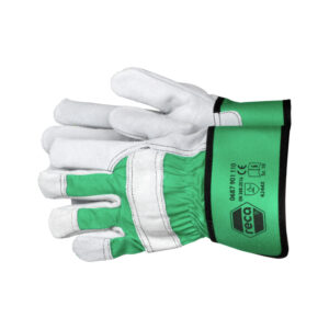 RECA verstos karvės odos pirštinės Split Pro